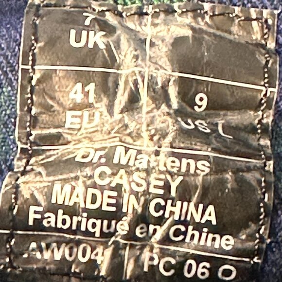 Ladies size 9 Dr Martens combat boots - Picture 11 of 16